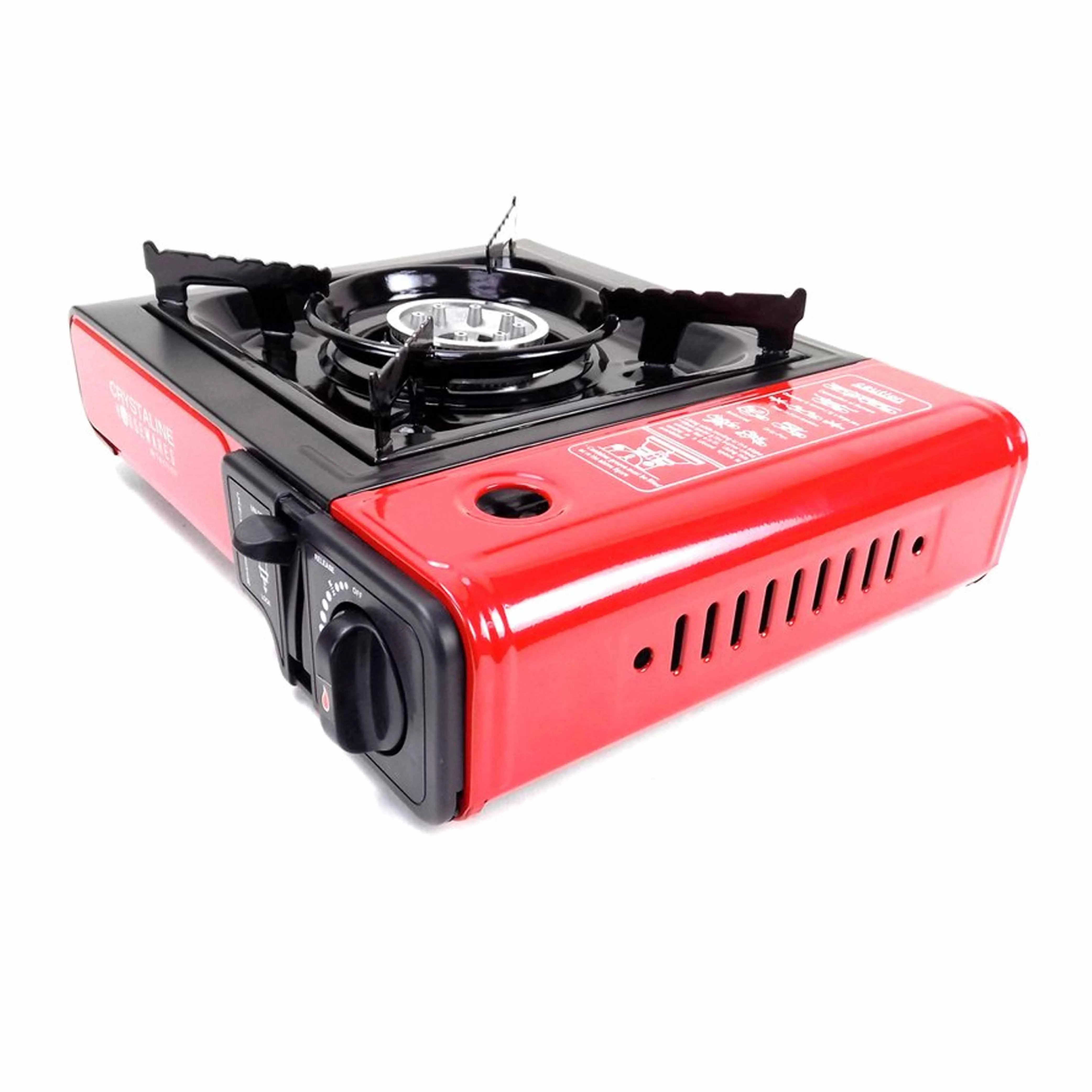 1 Portable Gas Stove Backpacking Camping Burner Carrying Case Outdoor Cooking
