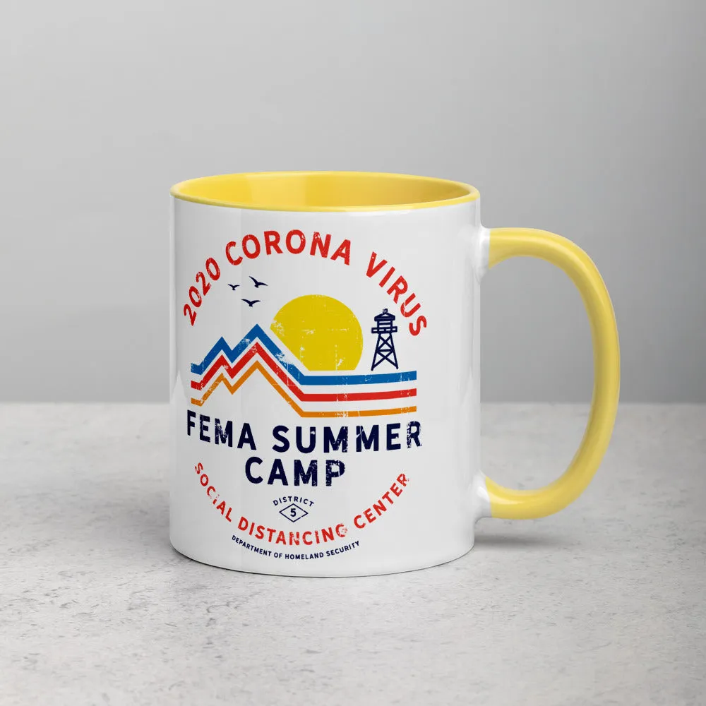 2020 FEMA SUMMER CAMP Social Distancing Center Mug
