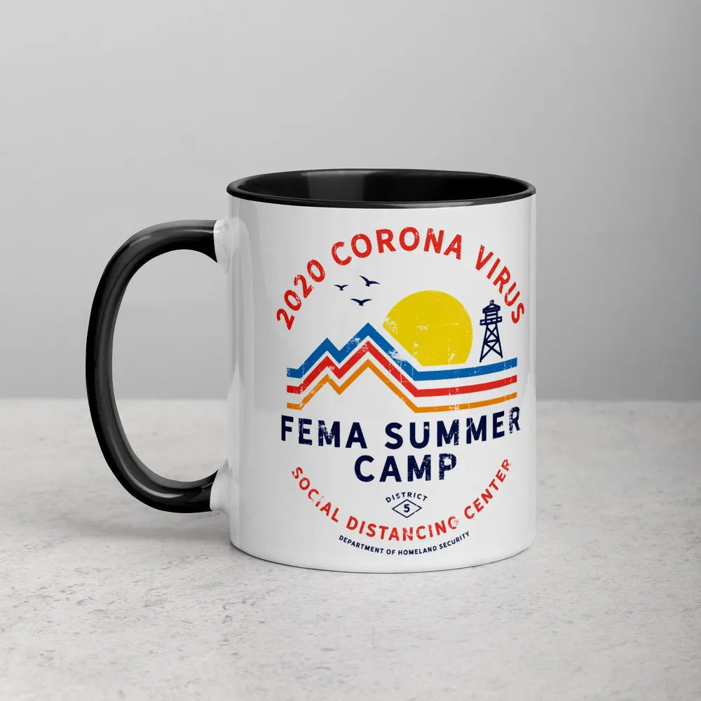 2020 FEMA SUMMER CAMP Social Distancing Center Mug