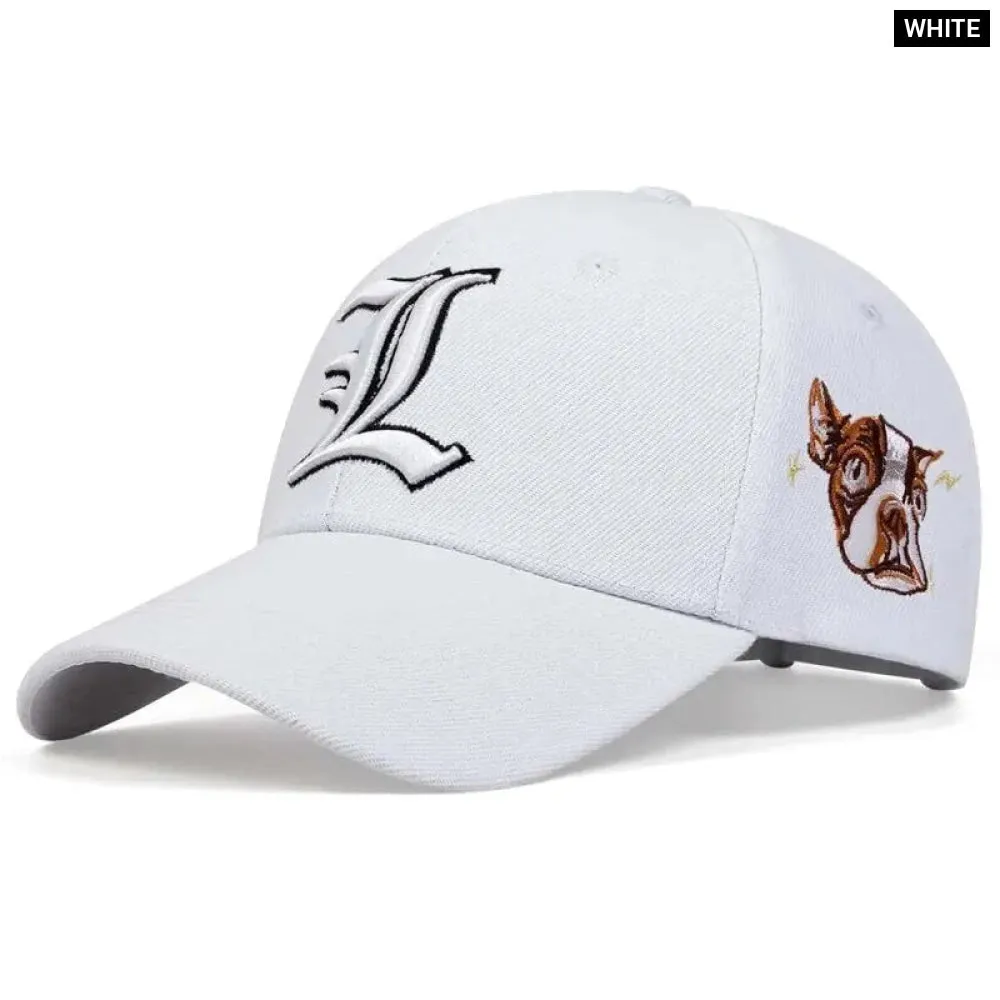 Adjustable Dog Head Baseball Cap / Hat For Outdoor Wear
