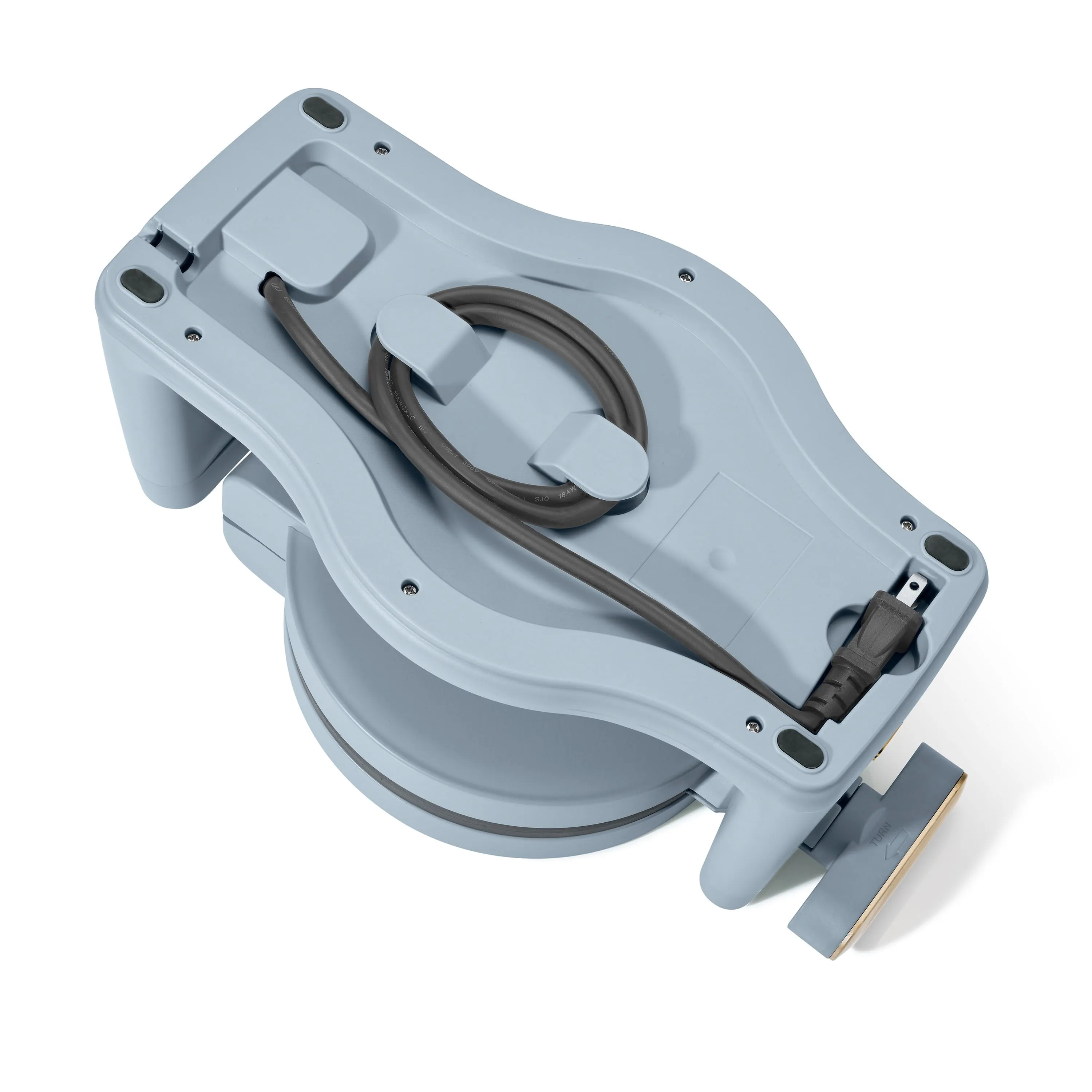 Beautiful Rotating Belgian Waffle Maker, Cornflower Blue by Drew Barrymore