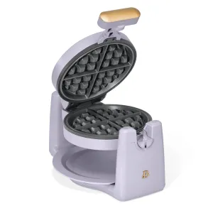 Beautiful Rotating Belgian Waffle Maker, Lavender by Drew Barrymore
