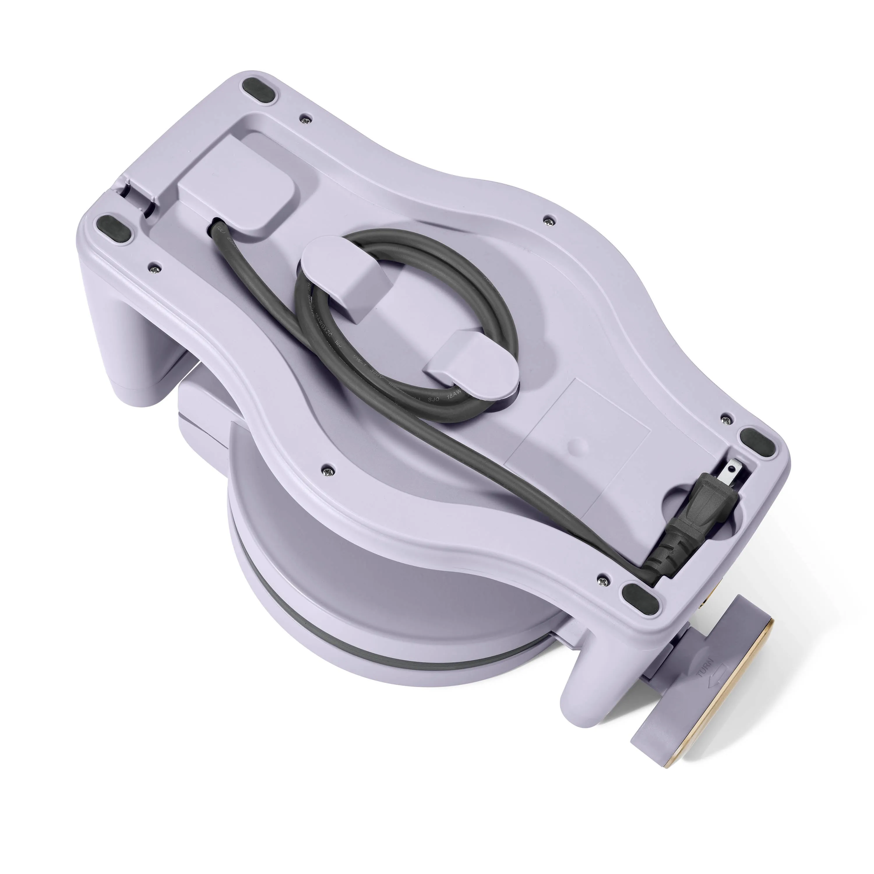 Beautiful Rotating Belgian Waffle Maker, Lavender by Drew Barrymore
