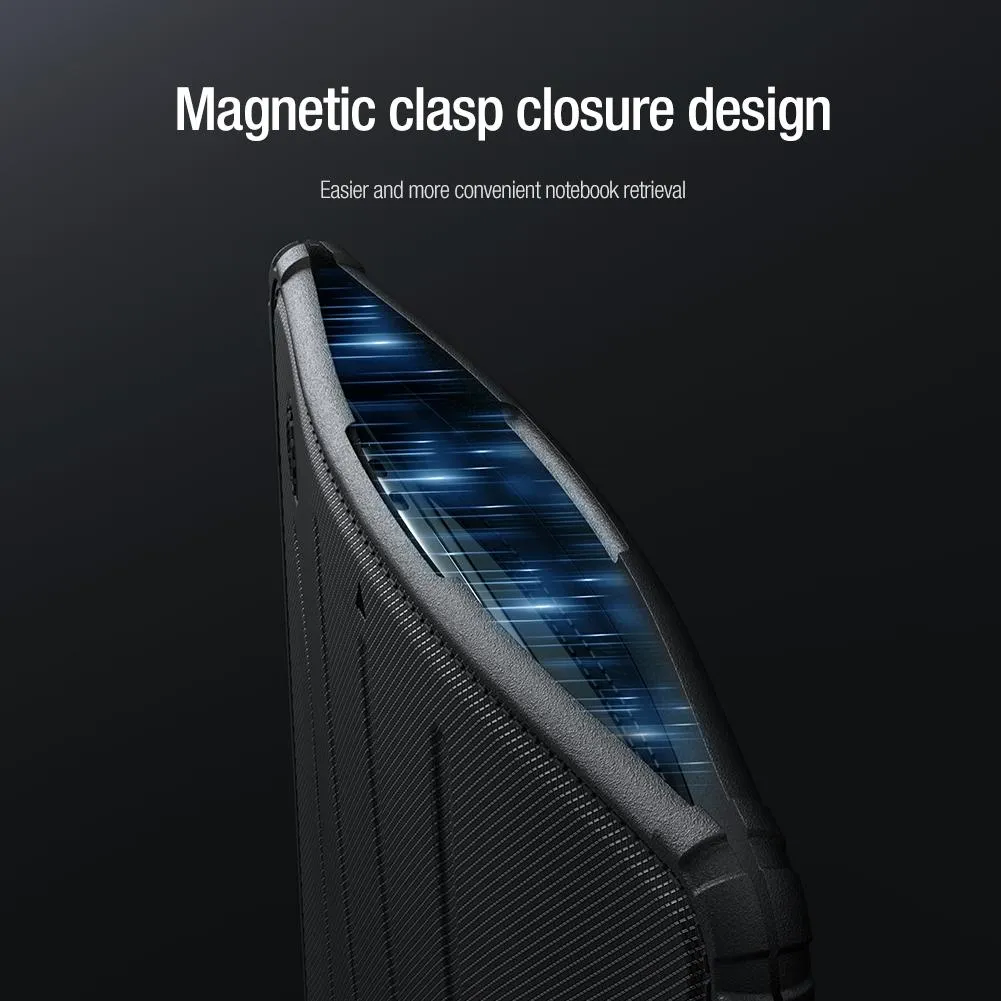 Black Tpu Laptop Sleeve Bag - Compact and Protective