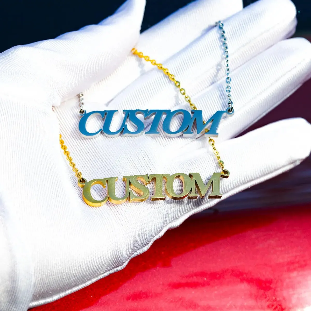 Custom Stainless Steel Name Necklace