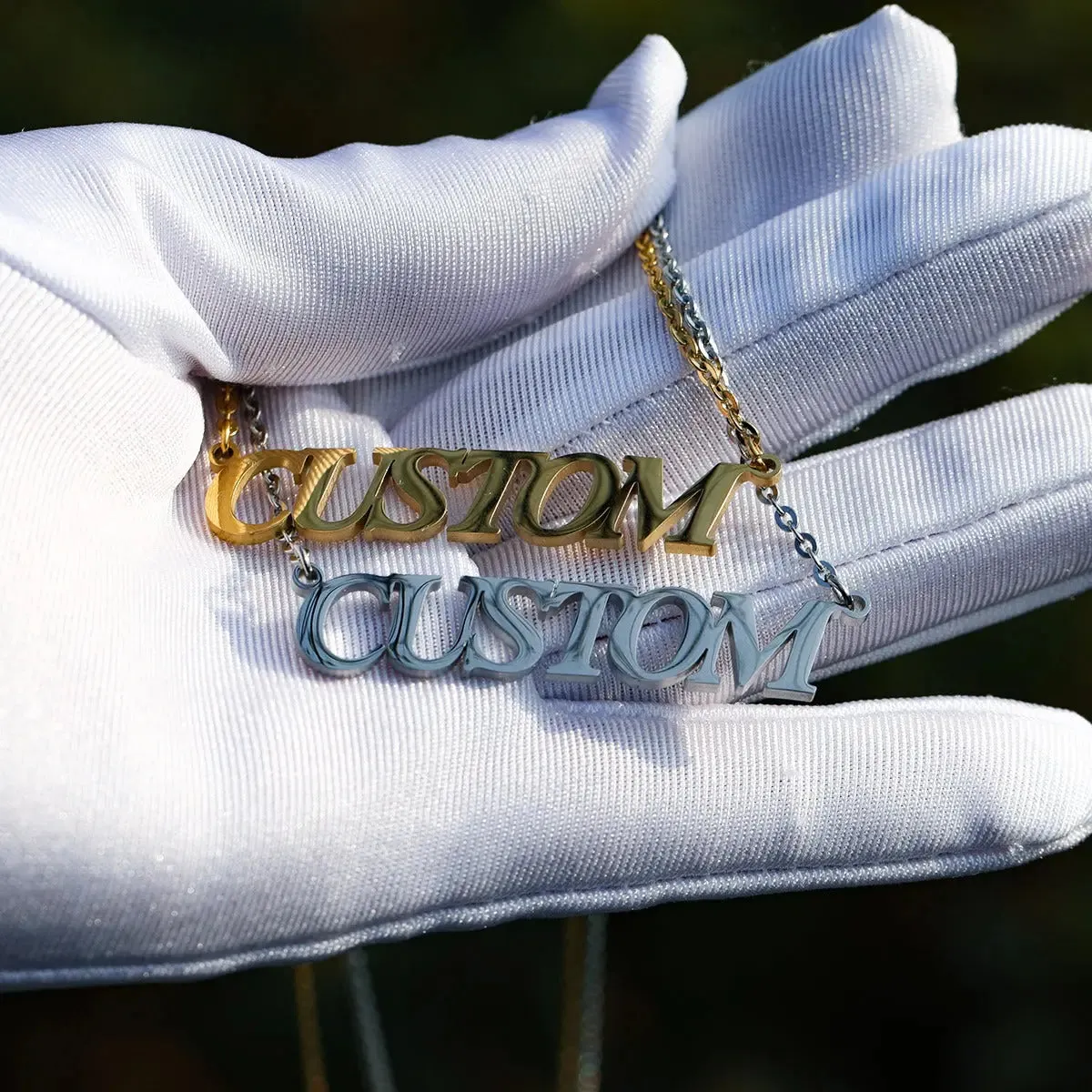 Custom Stainless Steel Name Necklace
