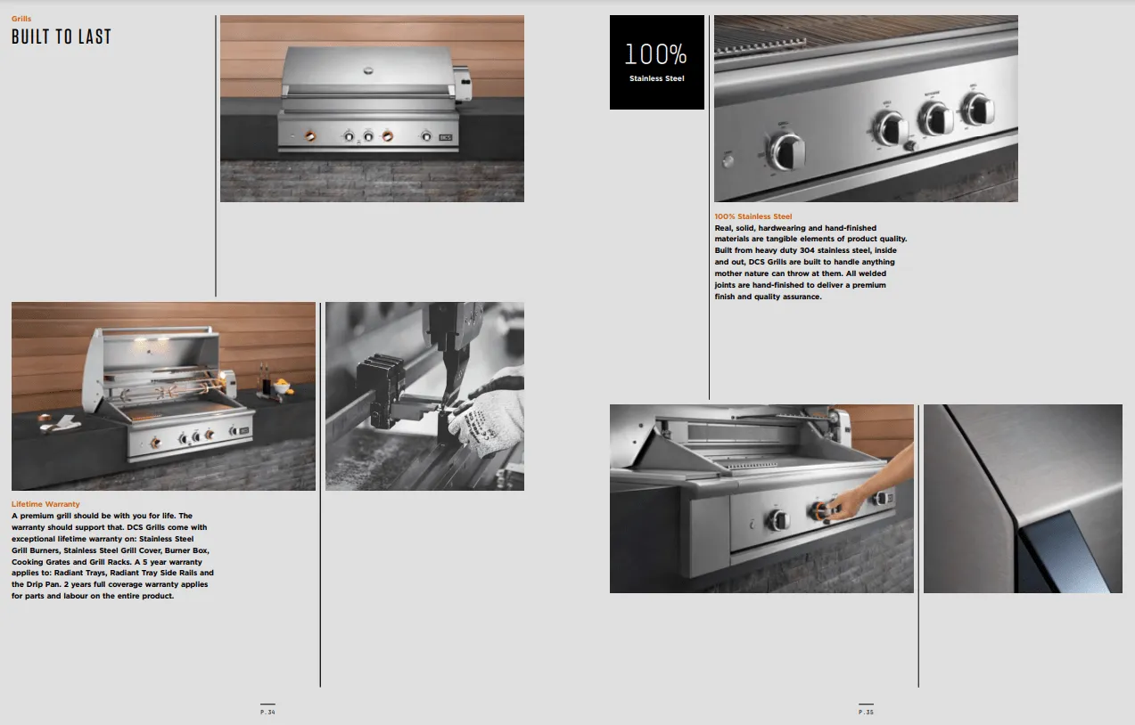 DCS Series 7 Built-in BBQ 48" with Rotisserie Kit