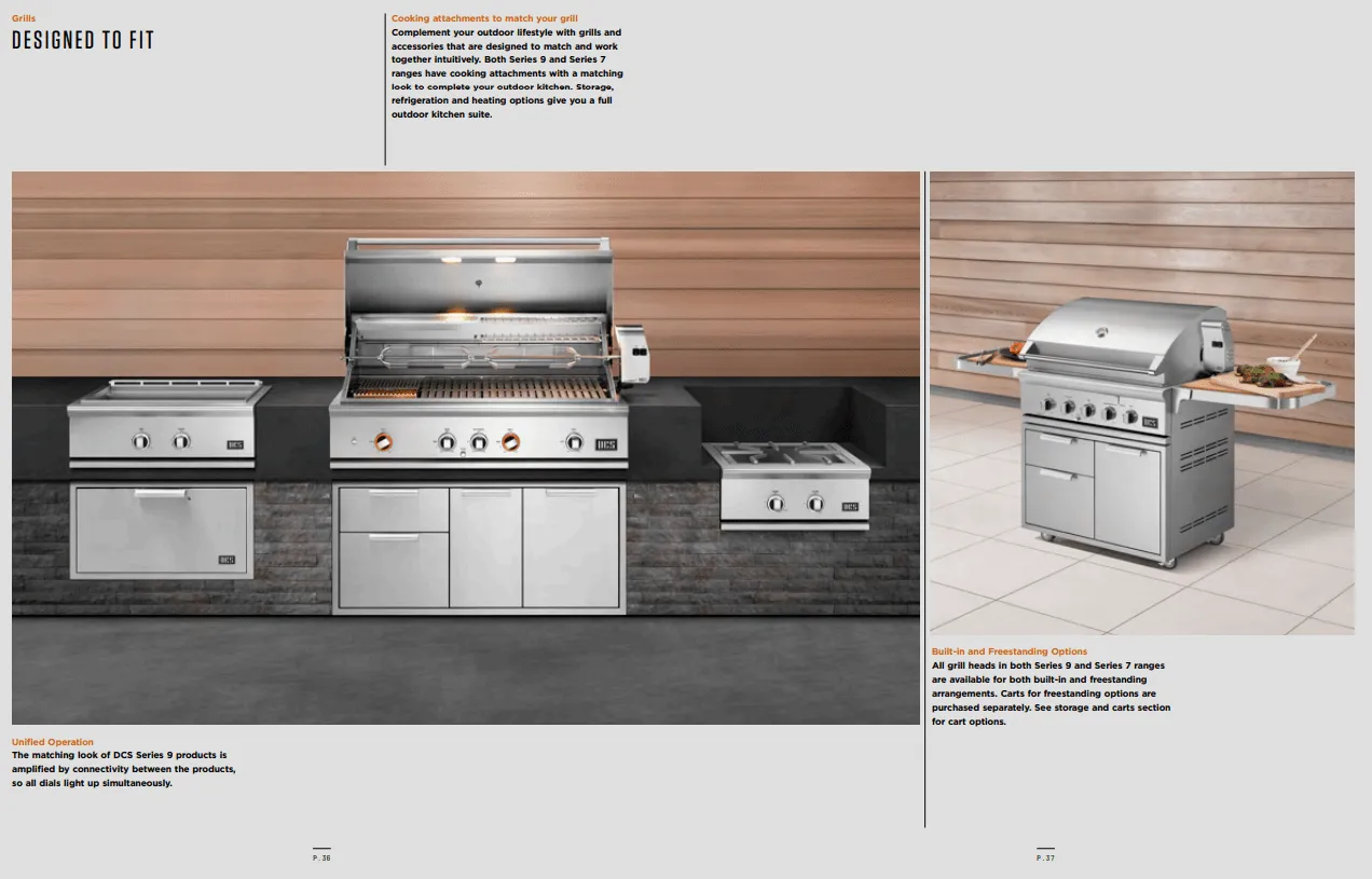 DCS Series 7 Built-in BBQ 48" with Rotisserie Kit
