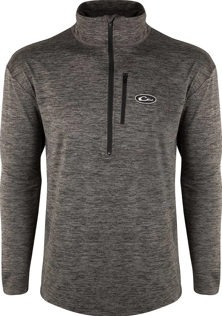 Drake Baselayer Top Charcoal Heather