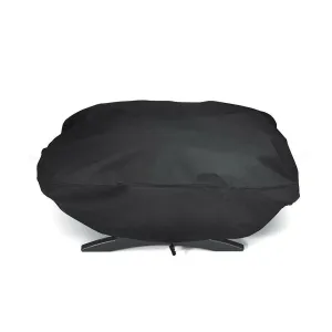 Dustproof Bbq Grill Protector 210d Coating Rainproof Sun Protection for Weber 7110 Q100 1000 Series Bbq Grill Cover