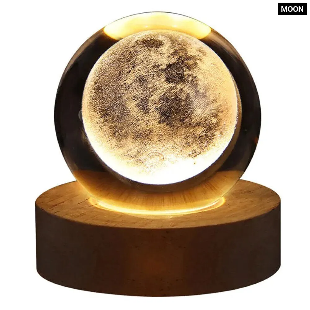 Galaxy Crystal Ball Night Light