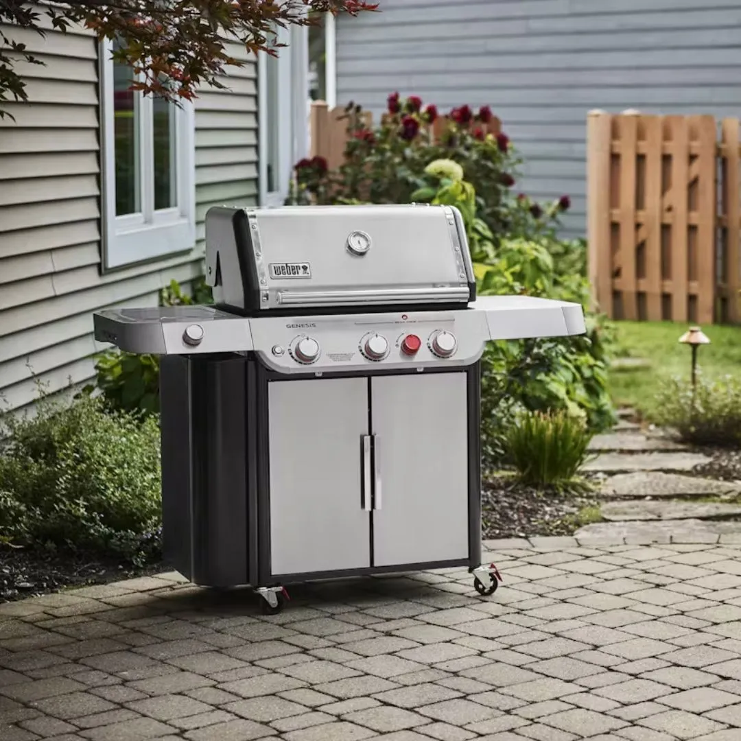 Genesis S-335 Gas Grill - Stainless Steel