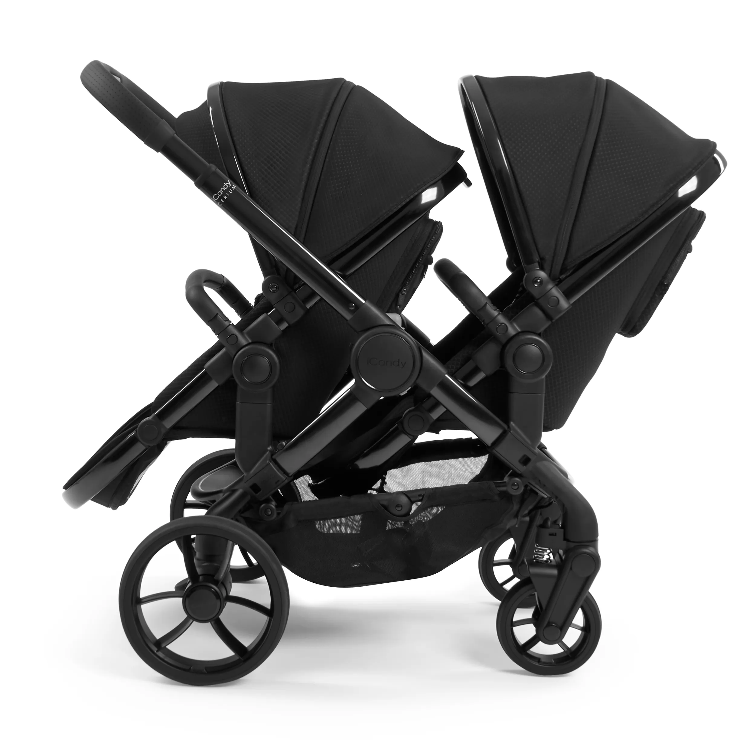 iCandy Peach 7 Cerium Twin Complete Cocoon Bundle in Black