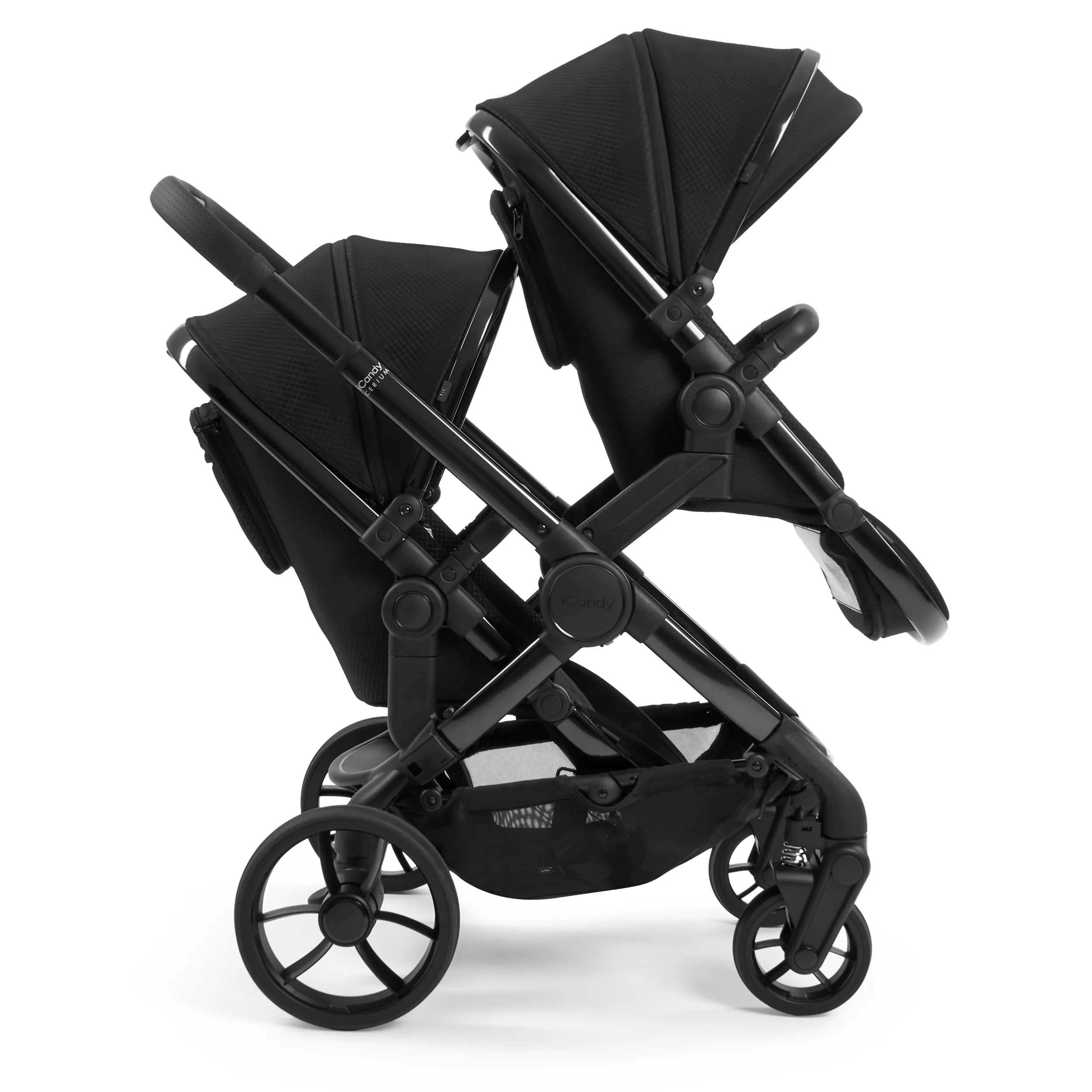 iCandy Peach 7 Cerium Twin Complete Cocoon Bundle in Black