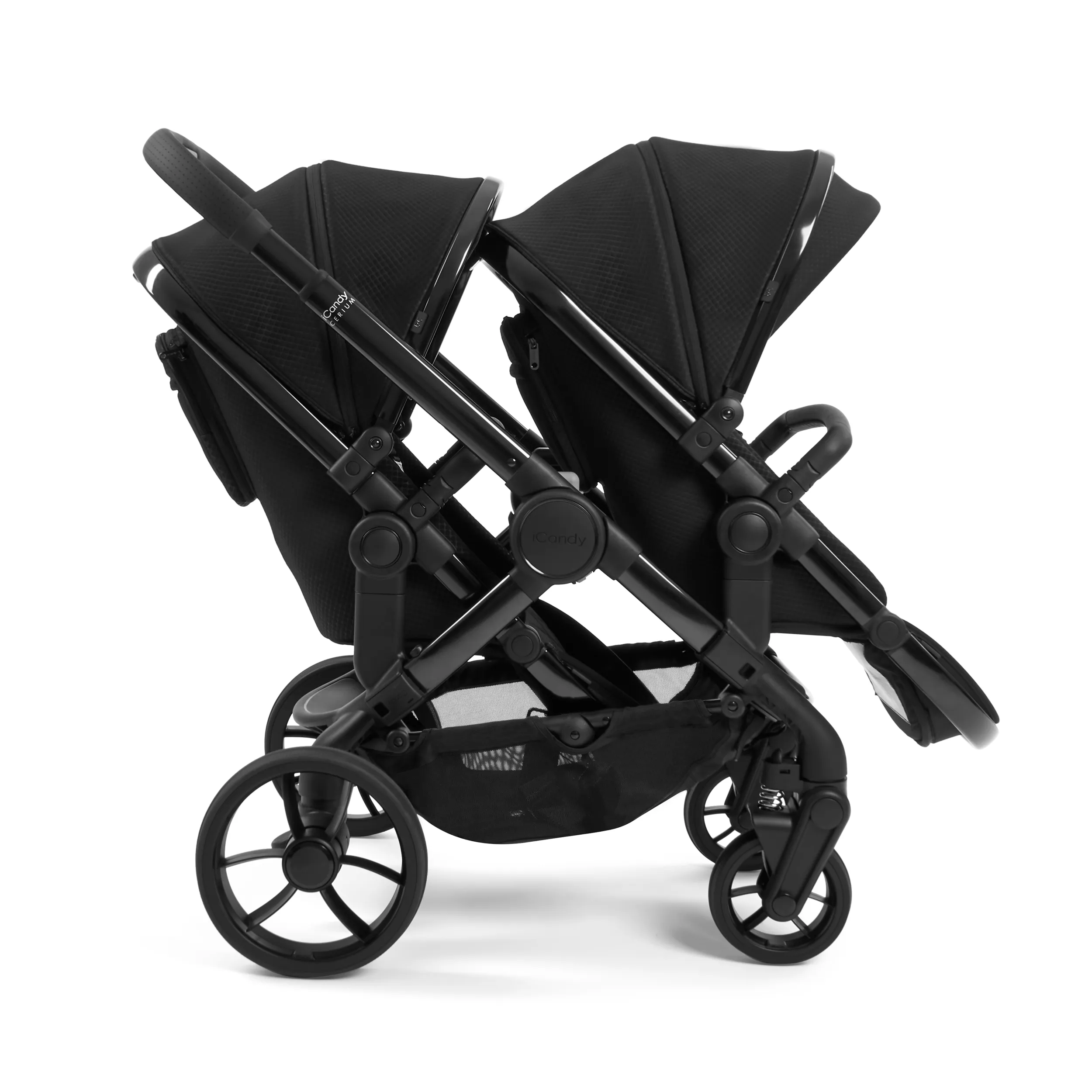iCandy Peach 7 Cerium Twin Complete Cocoon Bundle in Black