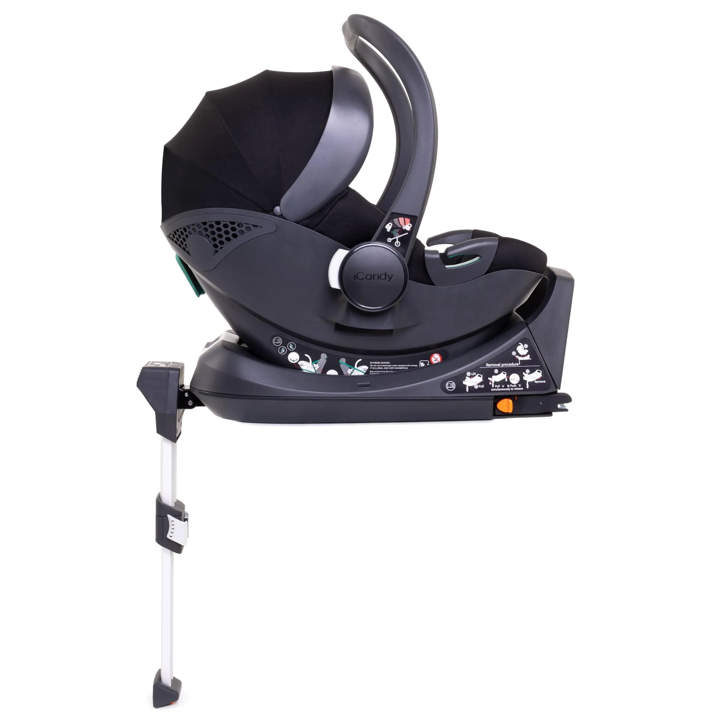 iCandy Peach 7 Cerium Twin Complete Cocoon Bundle in Black