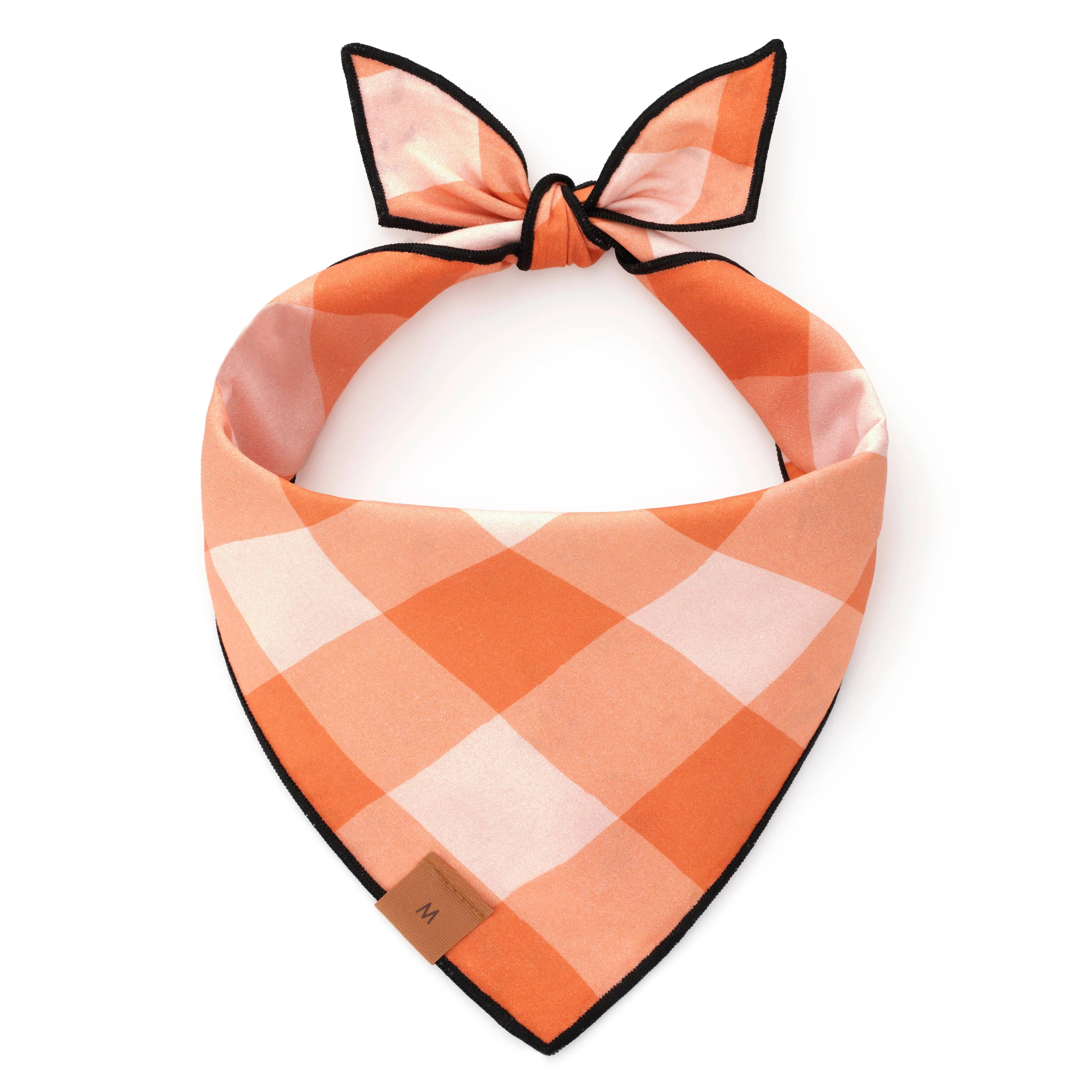 Jack-o-Lanterns Reversible Halloween Dog Bandana: Medium