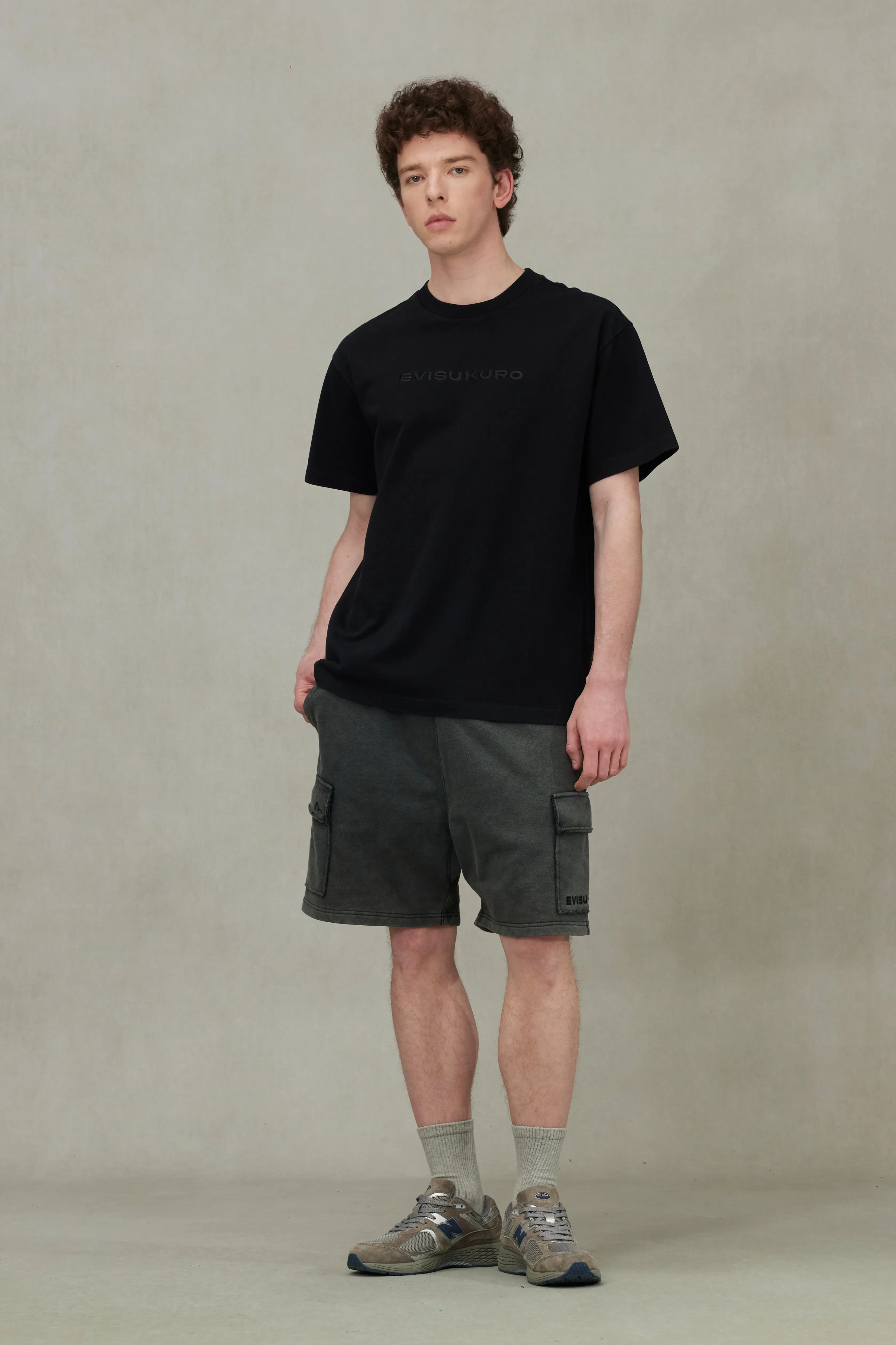 Logo Embroidery and Surf Camp Print Regular Fit T-shirt