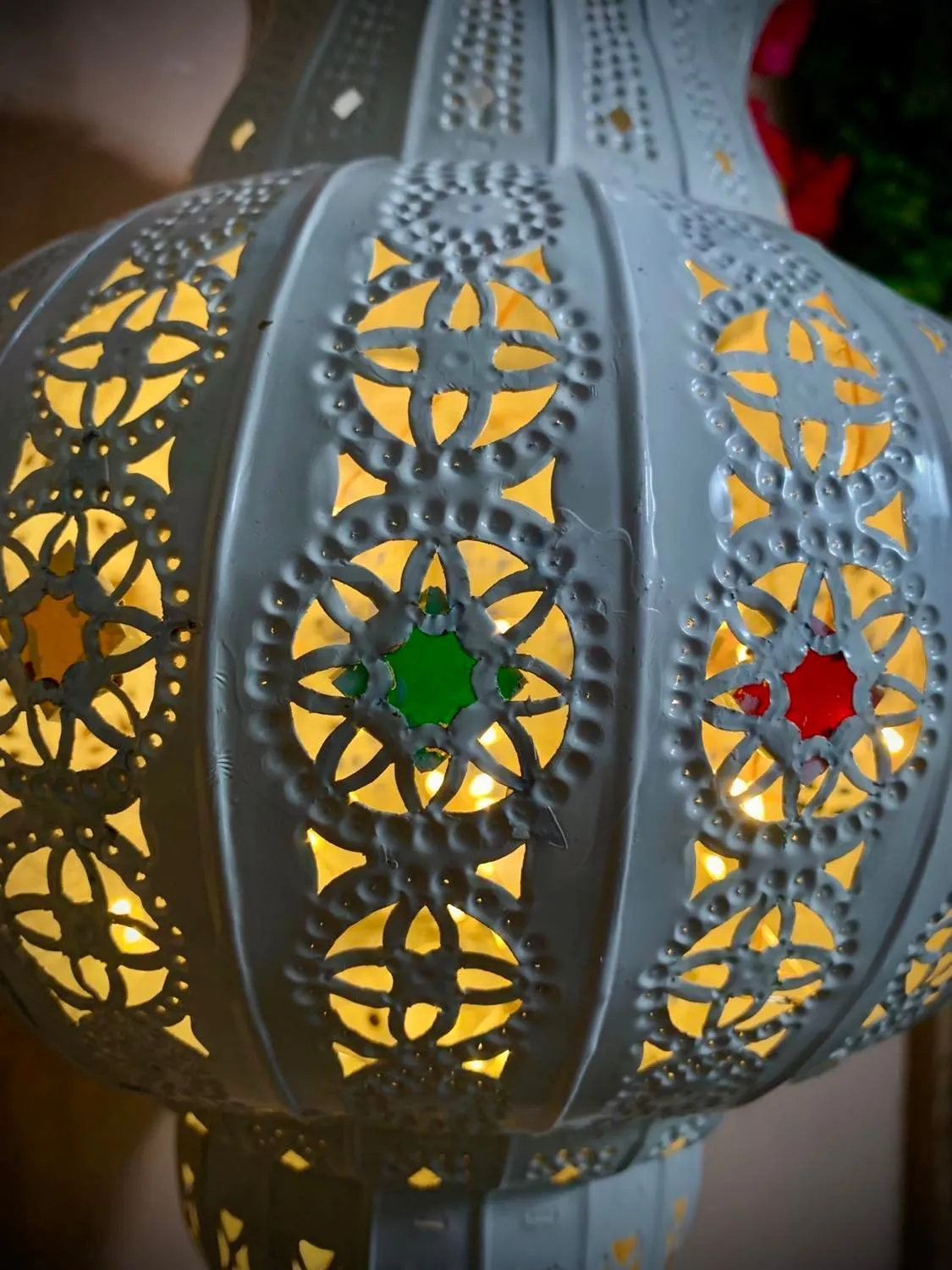 Moroccan Tulip Hanging Lantern