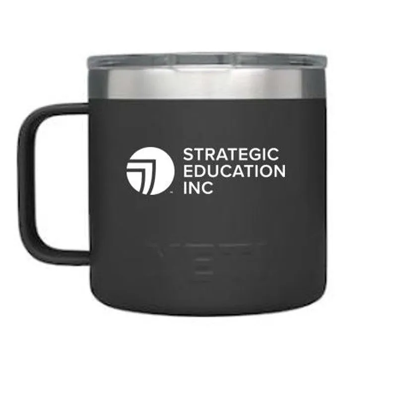 NEW SEI YETI Rambler 14oz Mug WITH MAGSLIDER LID - BLACK