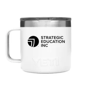 NEW SEI YETI Rambler 14oz Mug WITH MAGSLIDER LID - White