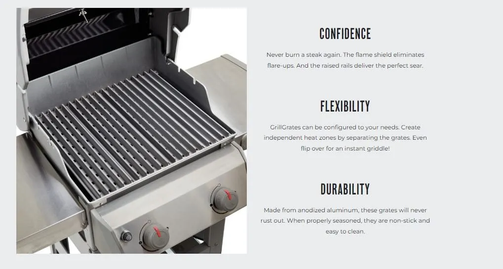 Replacement GrillGrate Set for Saber Select 30 Inch Grills