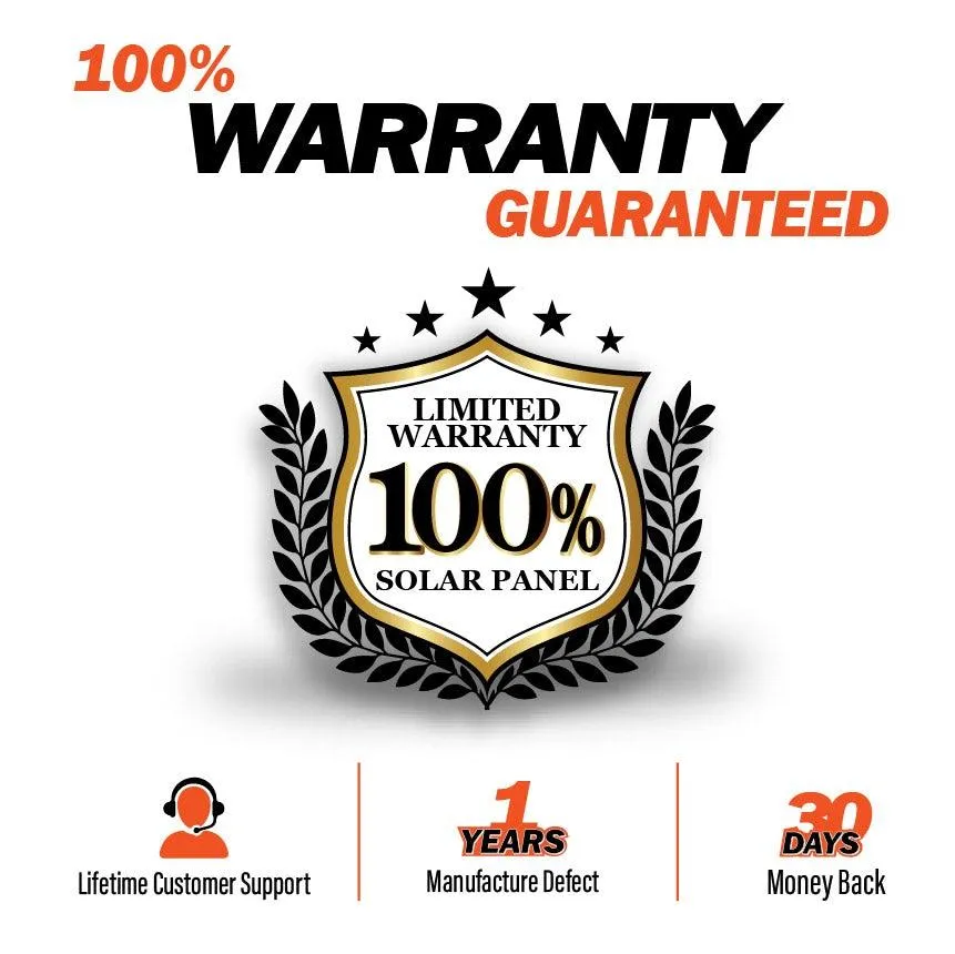 Rich Solar 6 Panel Complete Solar Kit - 1200 Watt 24V