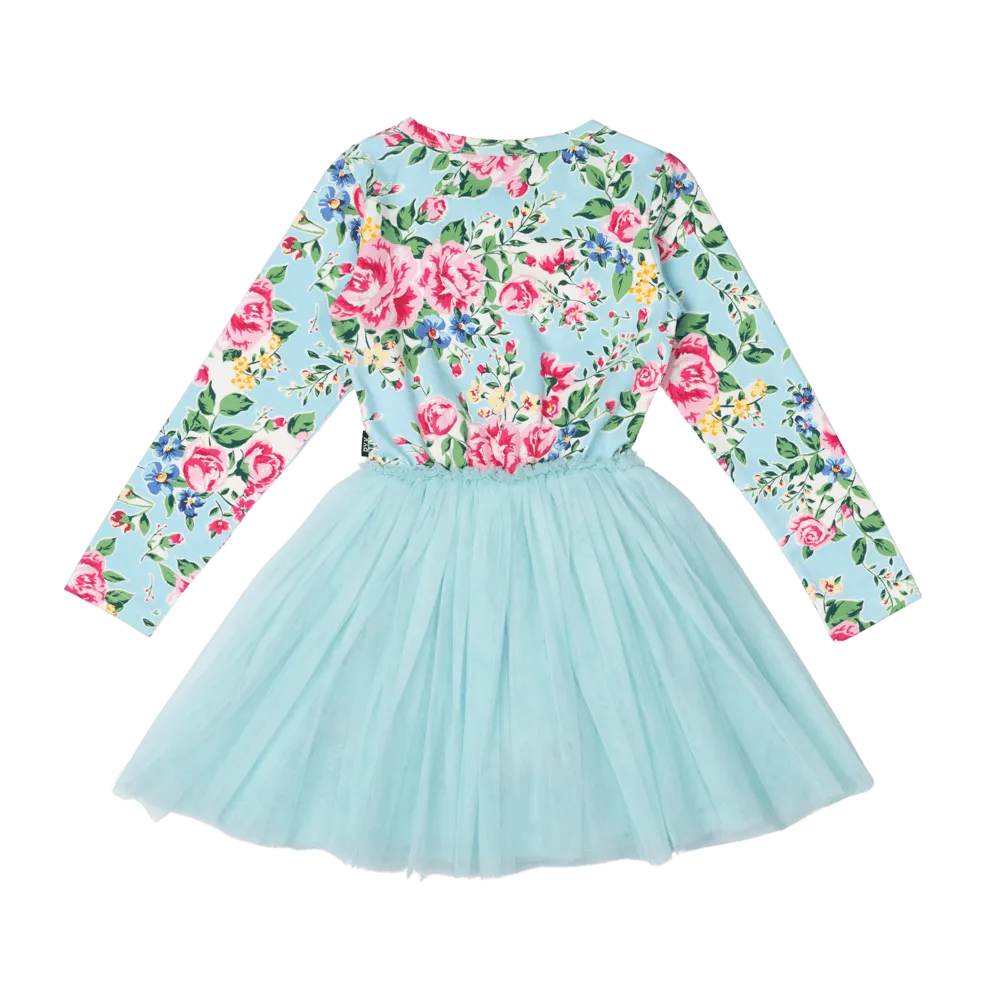Rock Your Baby Blue Garden Circus Dress