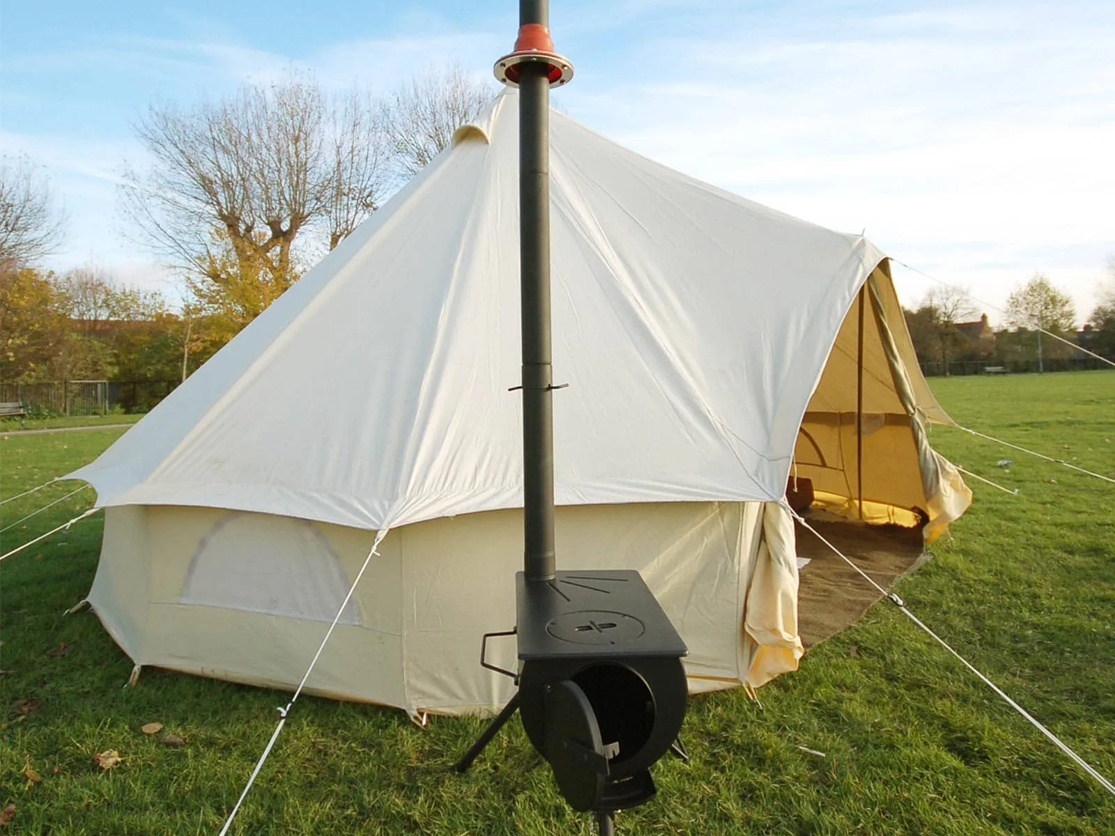 Small Flashing Kit for Tent Stoves 2-3"