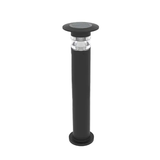 TITAN | AVS-BL005H | Solar Bollard Light | 1.8 Watt | 250 Lumens | 4000K | Solar Panel 4.5Wc | Lithium Battery 4.5AH/6.4V | Installation Height 31.4 Inch | IP65 | Aluminum | 5 Years Warranty