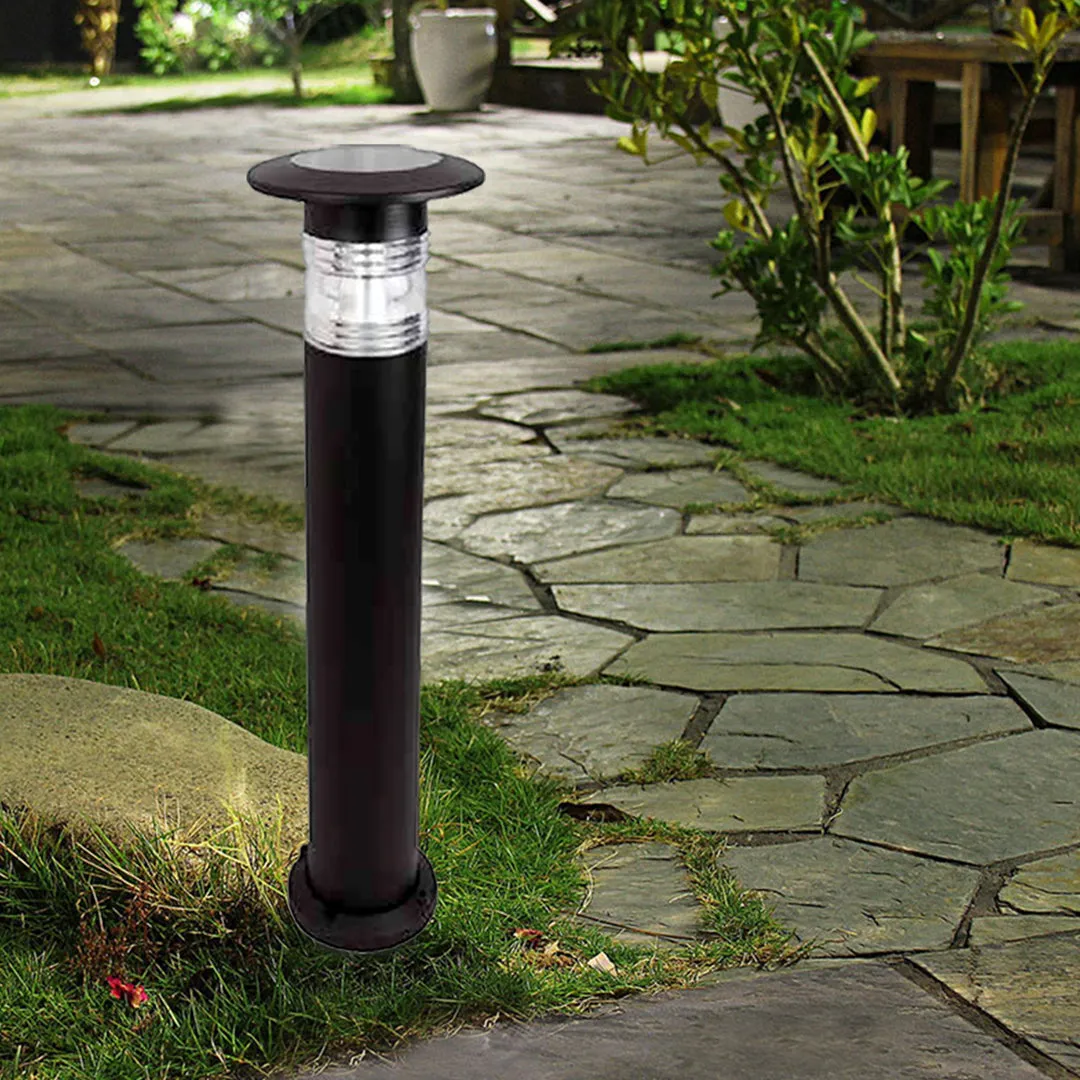TITAN | AVS-BL005H | Solar Bollard Light | 1.8 Watt | 250 Lumens | 4000K | Solar Panel 4.5Wc | Lithium Battery 4.5AH/6.4V | Installation Height 31.4 Inch | IP65 | Aluminum | 5 Years Warranty