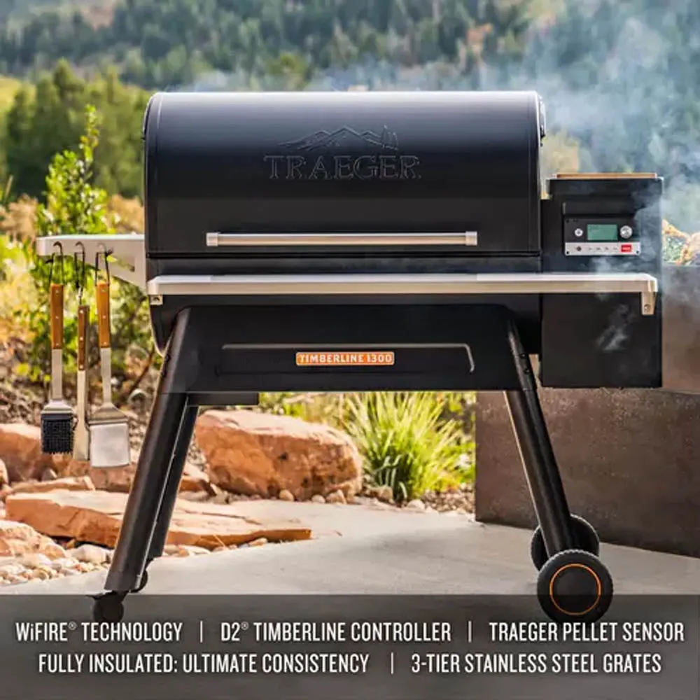 Traeger Timberline Series 1300 Wood Pellet Grill TFB01WLE