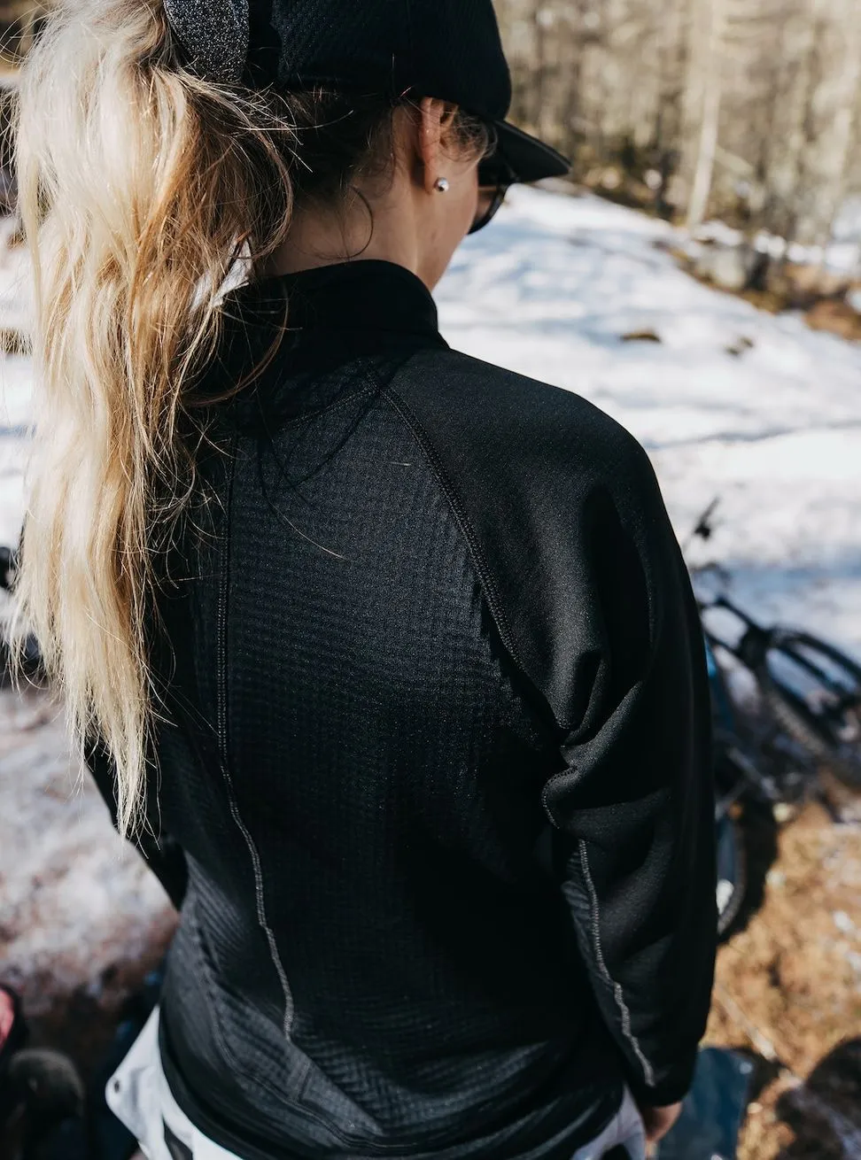Women's Burton [ak] Helium Power Grid Full-Zip Fleece